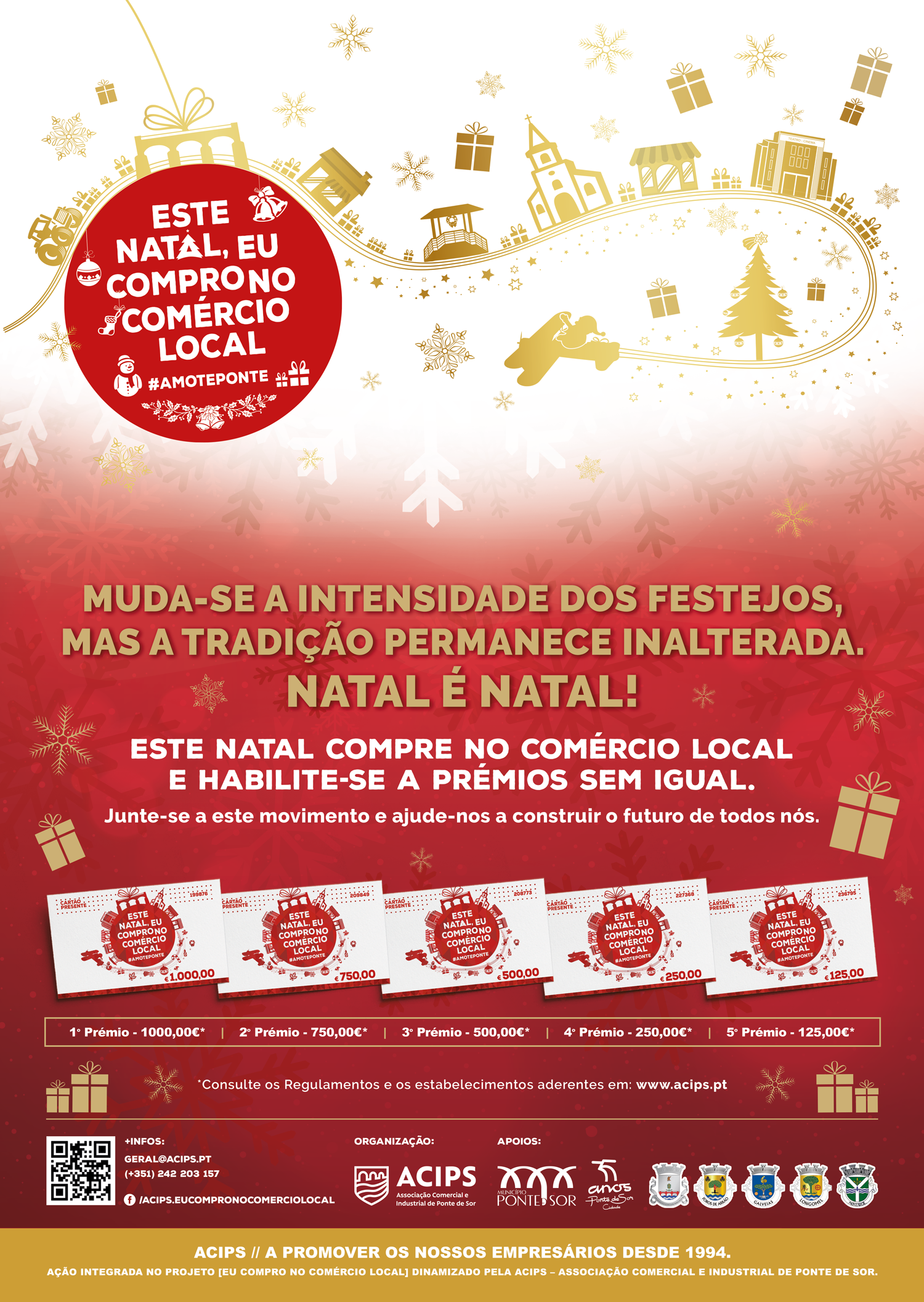 Este Natal eu compro no comércio local