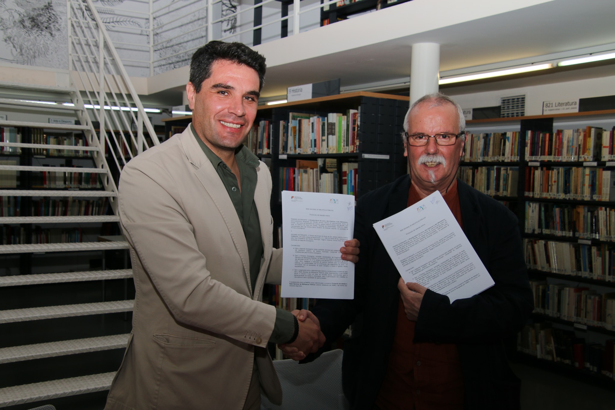 Assinado Protocolo de Adesão à Rede Nacional de Bibliotecas