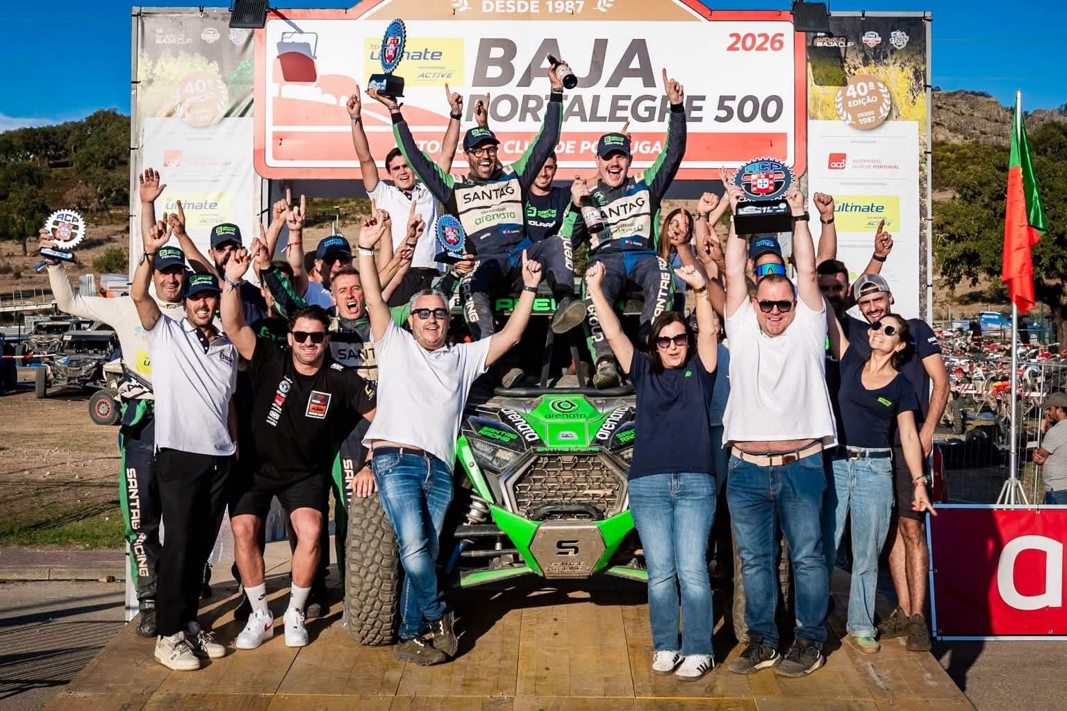 Pontessorense no Lugar Mais Alto do Pódio da Baja