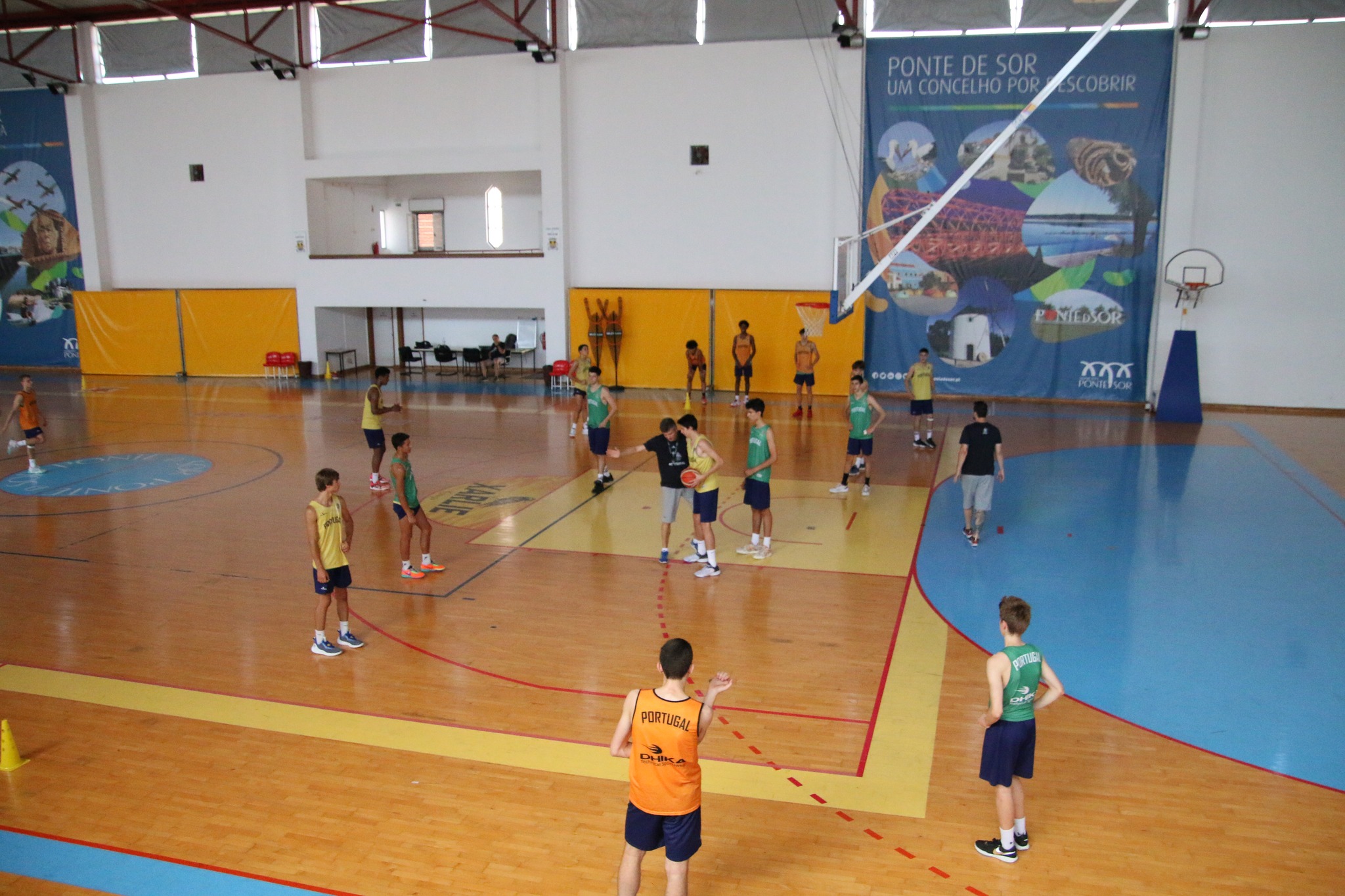 Ponte de Sor Recebeu Estágio da Seleção Nacional de Basquetebol em Sub16