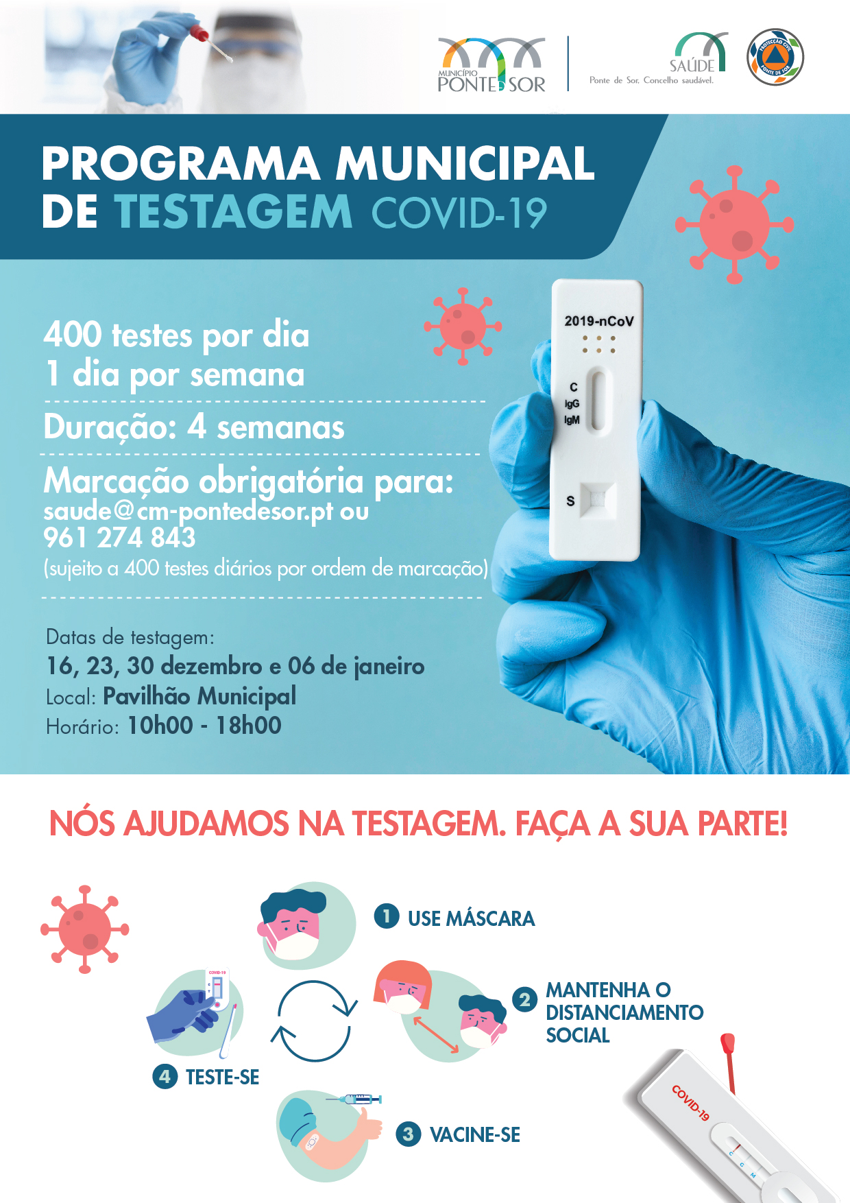 Programa Municipal de Testagem Covid-19