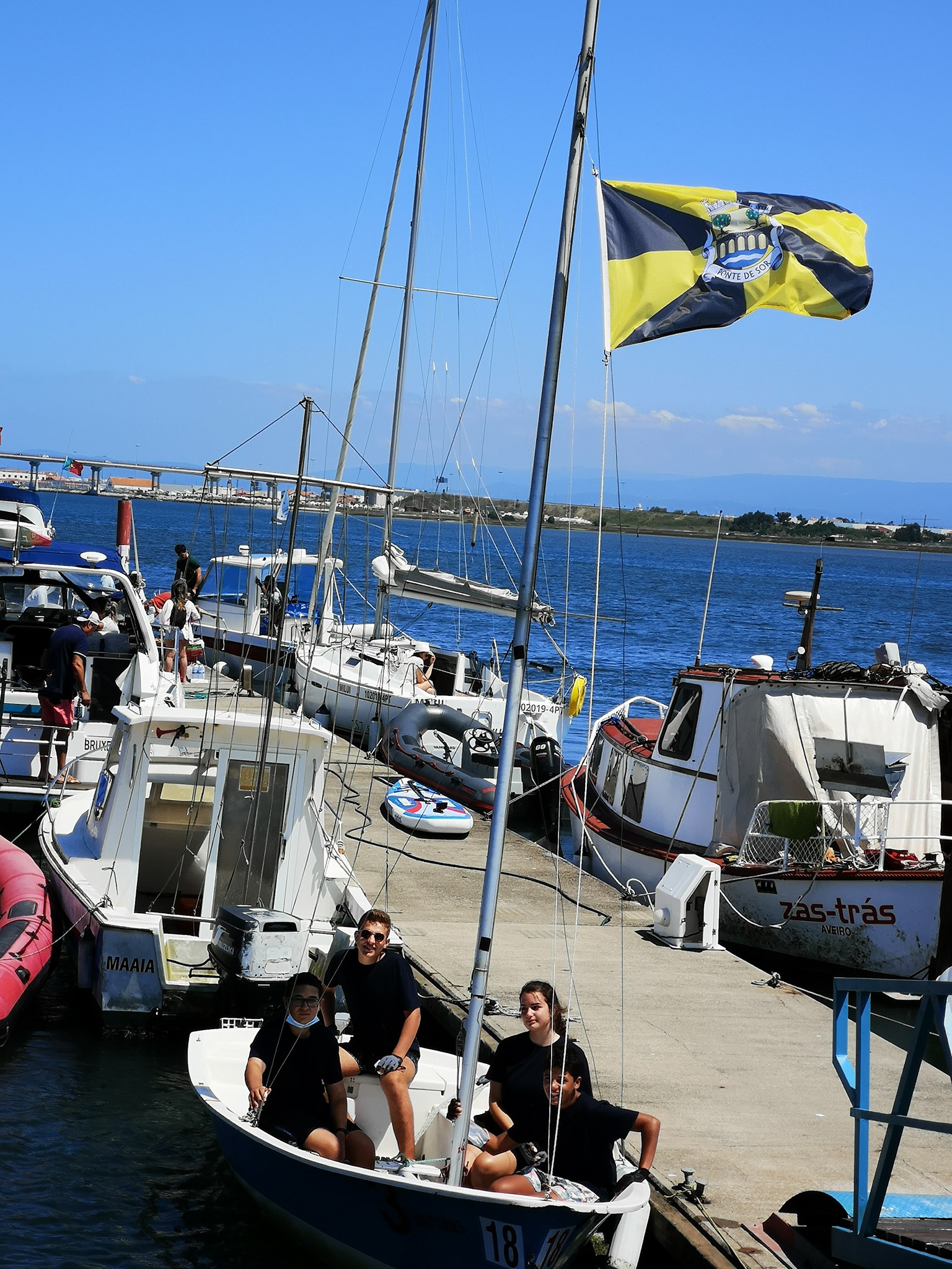 Clube de Vela e Canoagem de Montargil ganha troféu na Regata 4 Horas da Costa Nova em Aveiro