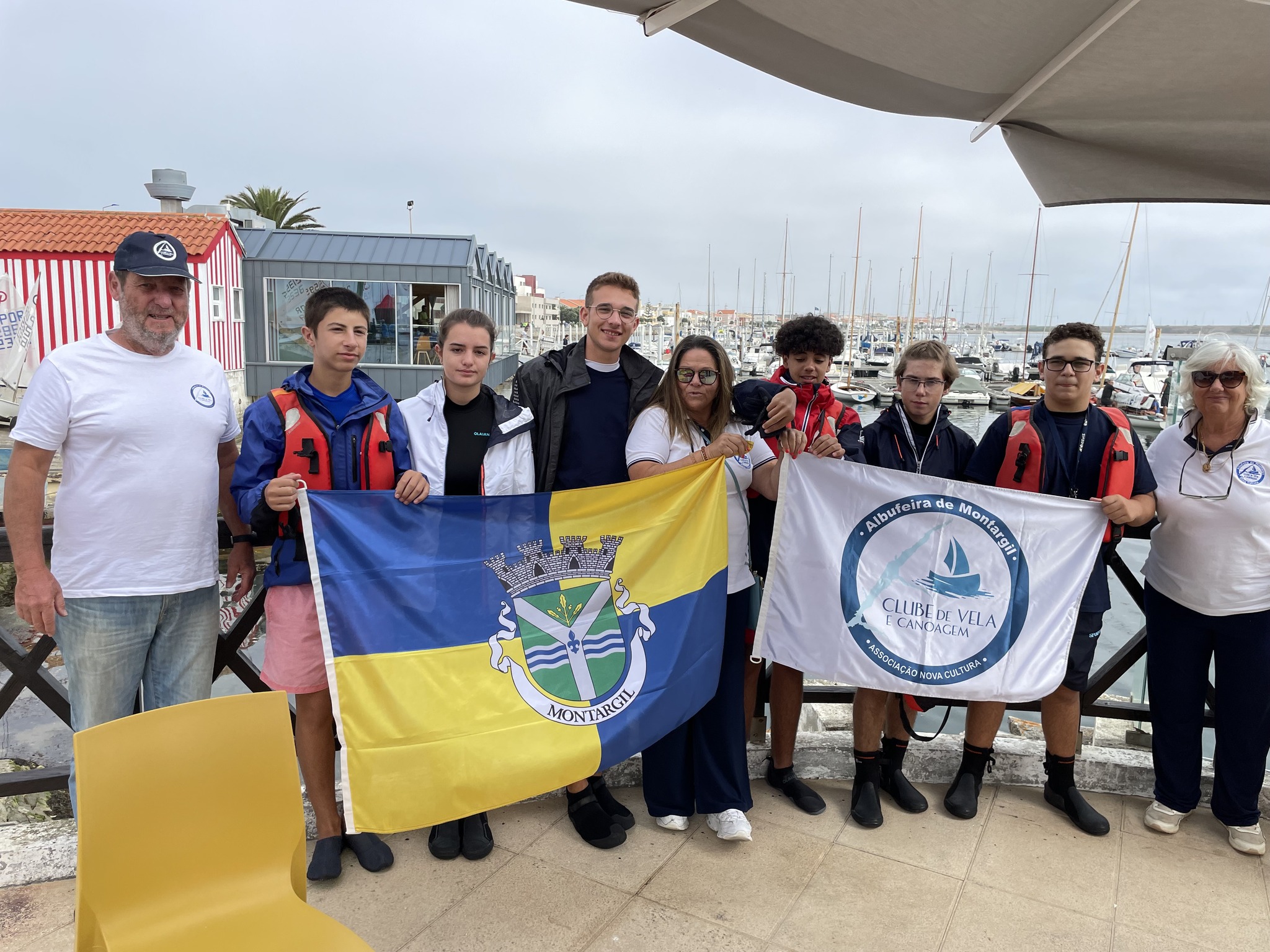 Clube de Vela e Canoagem na Regata 4 horas da Costa Nova