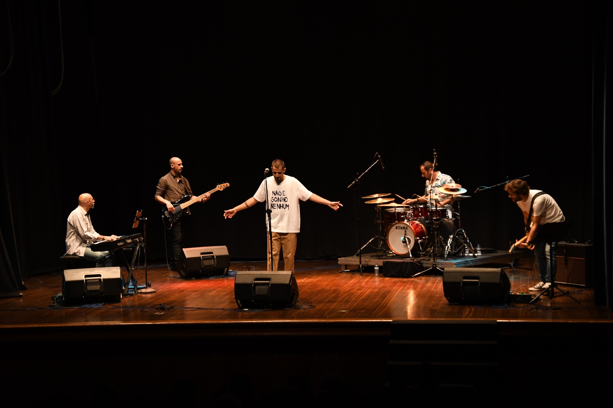 Diogo Carapinha atuou no Teatro Cinema de Ponte de Sor