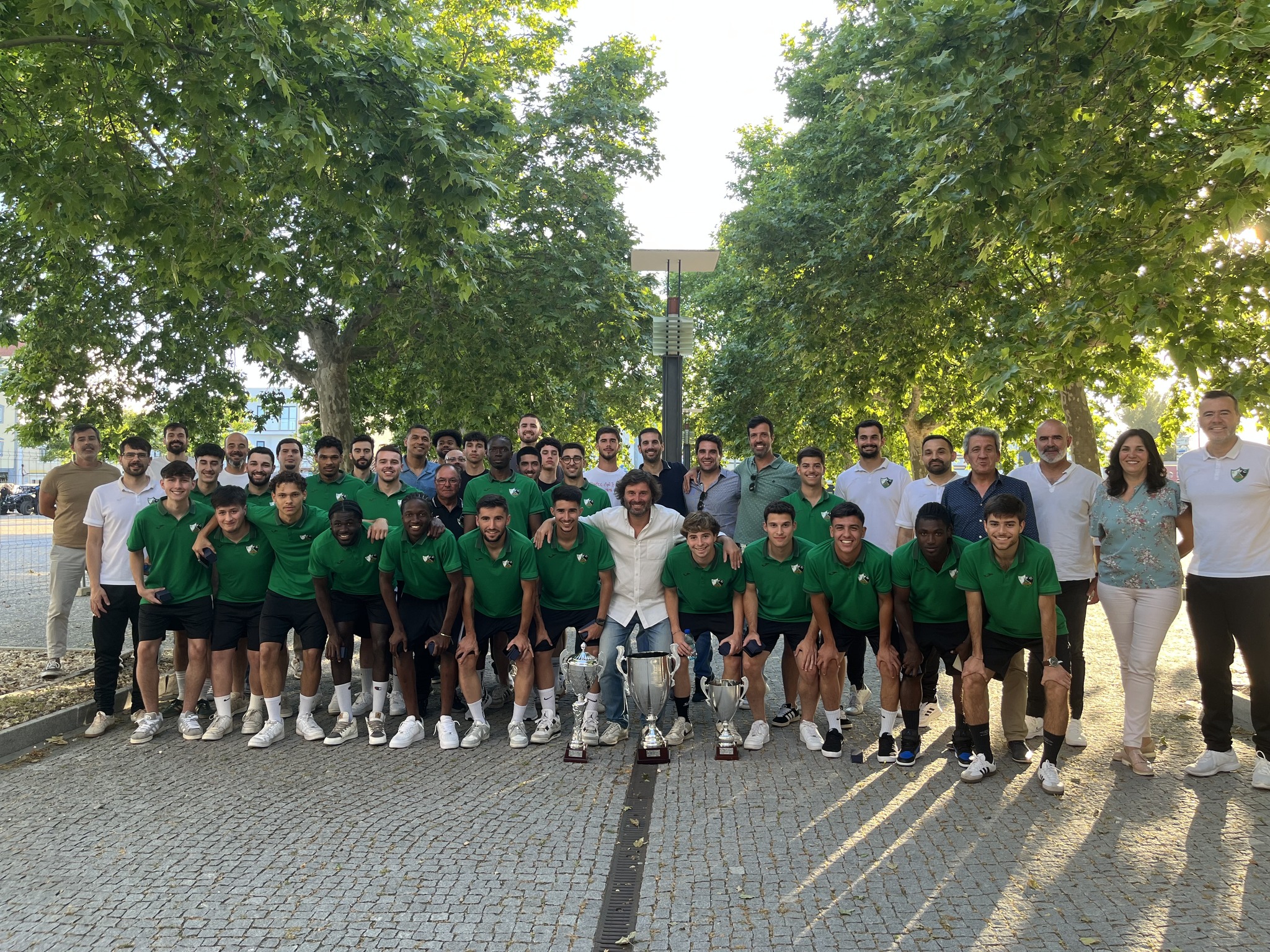 Equipas do Eléctrico Recebidas no Município