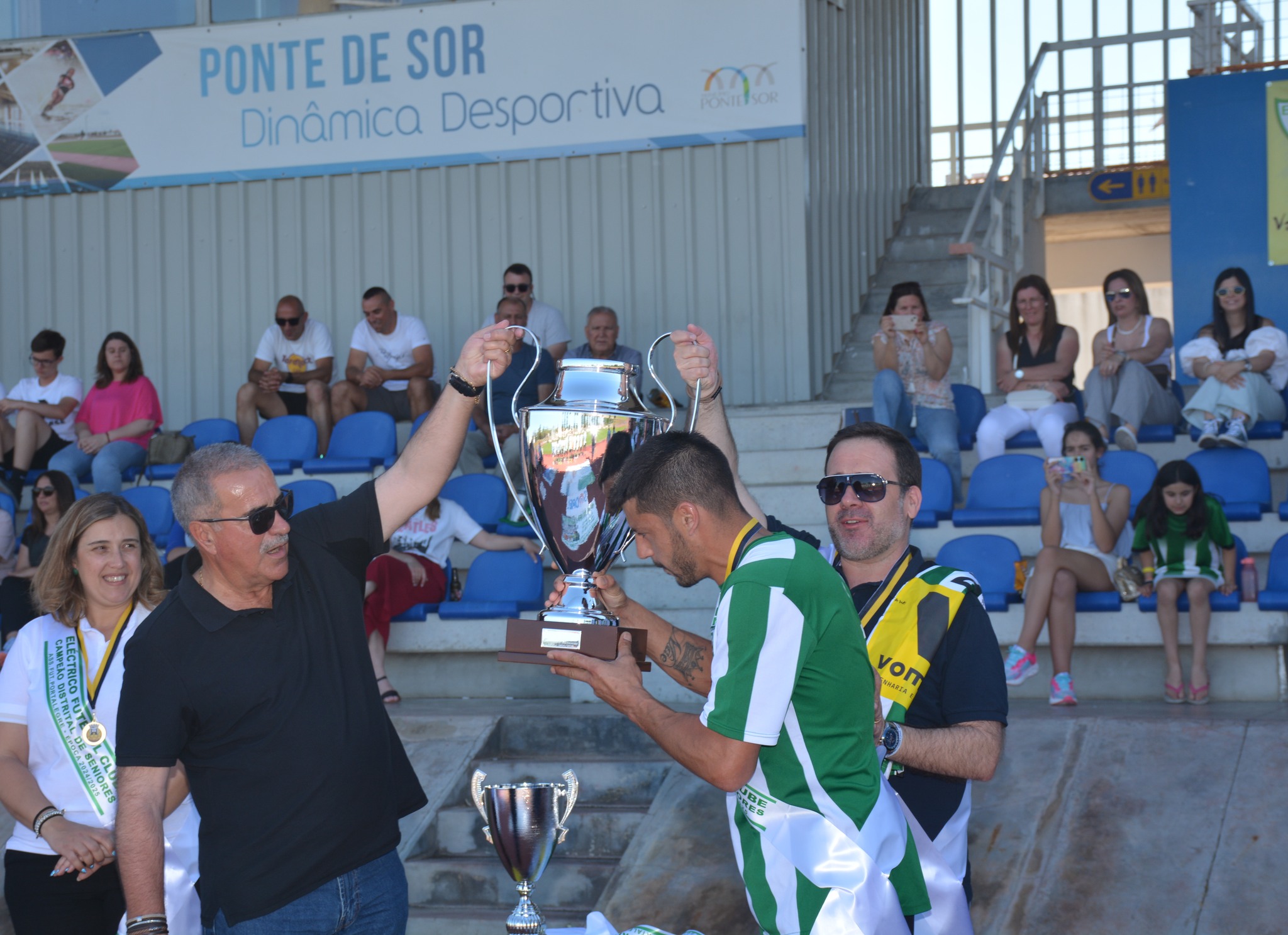Festa do Título no Estádio Municipal de Ponte de Sor