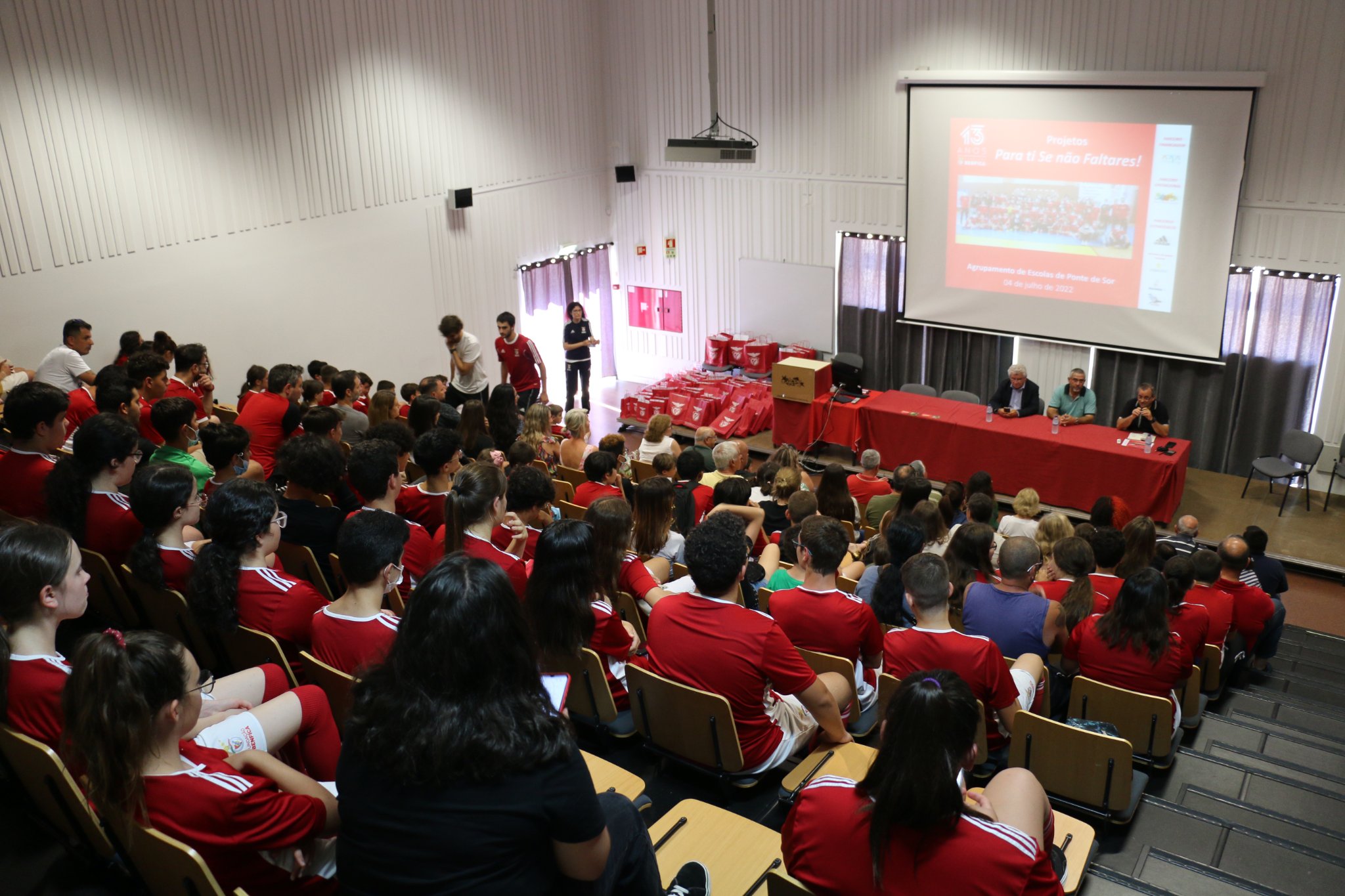 Entrega de Prémios do Projeto da Fundação Benfica