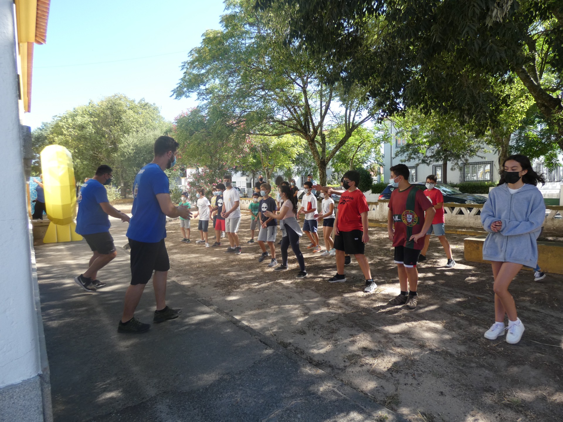 Abertura do Campo de Férias do GEPS