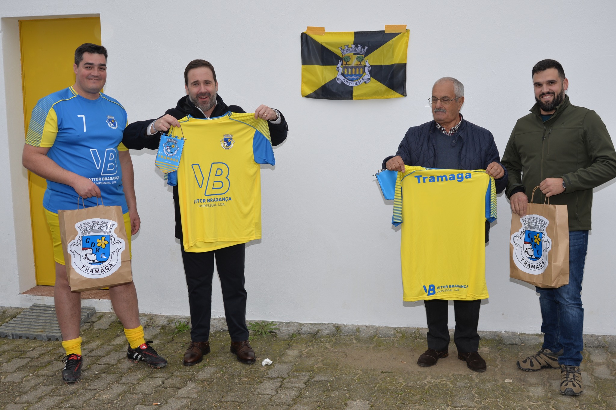 Inauguração da Requalificação do Campo de Futebol de Tramaga