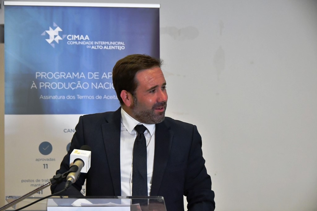 Presidente da Câmara Municipal reeleito Presidente da CIMAA