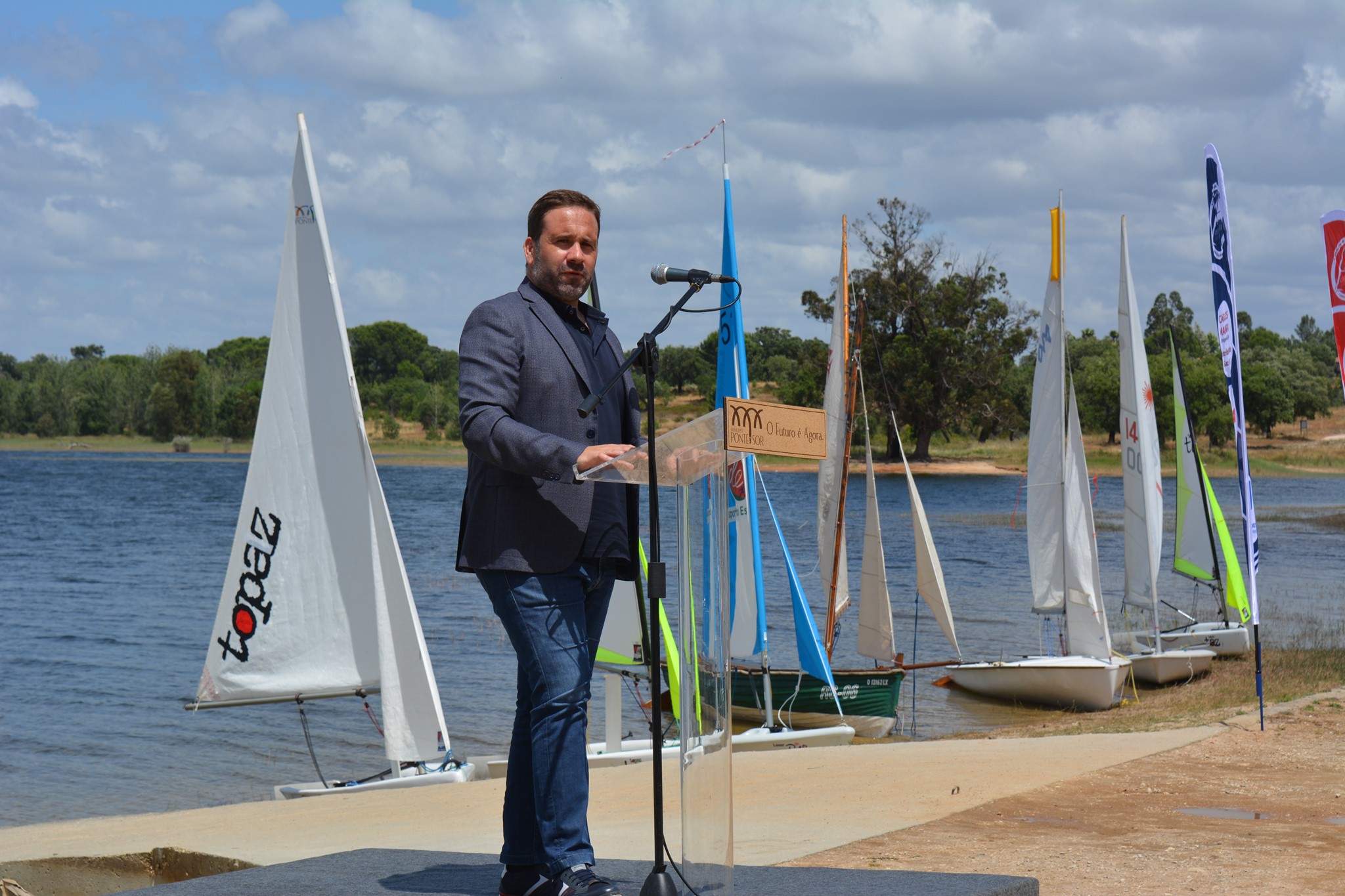 Inauguração do Clube de Vela e Canoagem