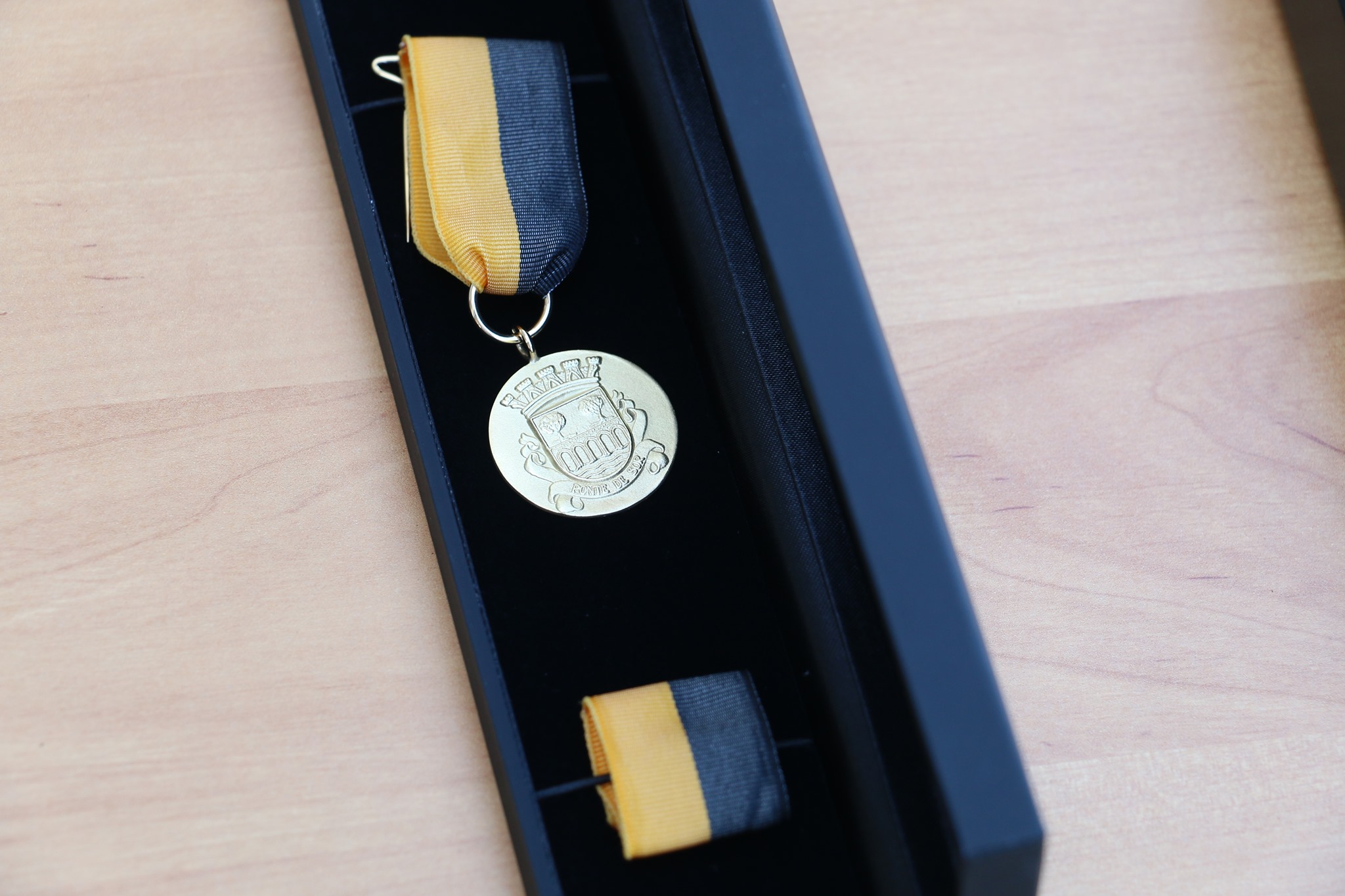 Atribuição da Medalha de Mérito Municipal – Grau Ouro