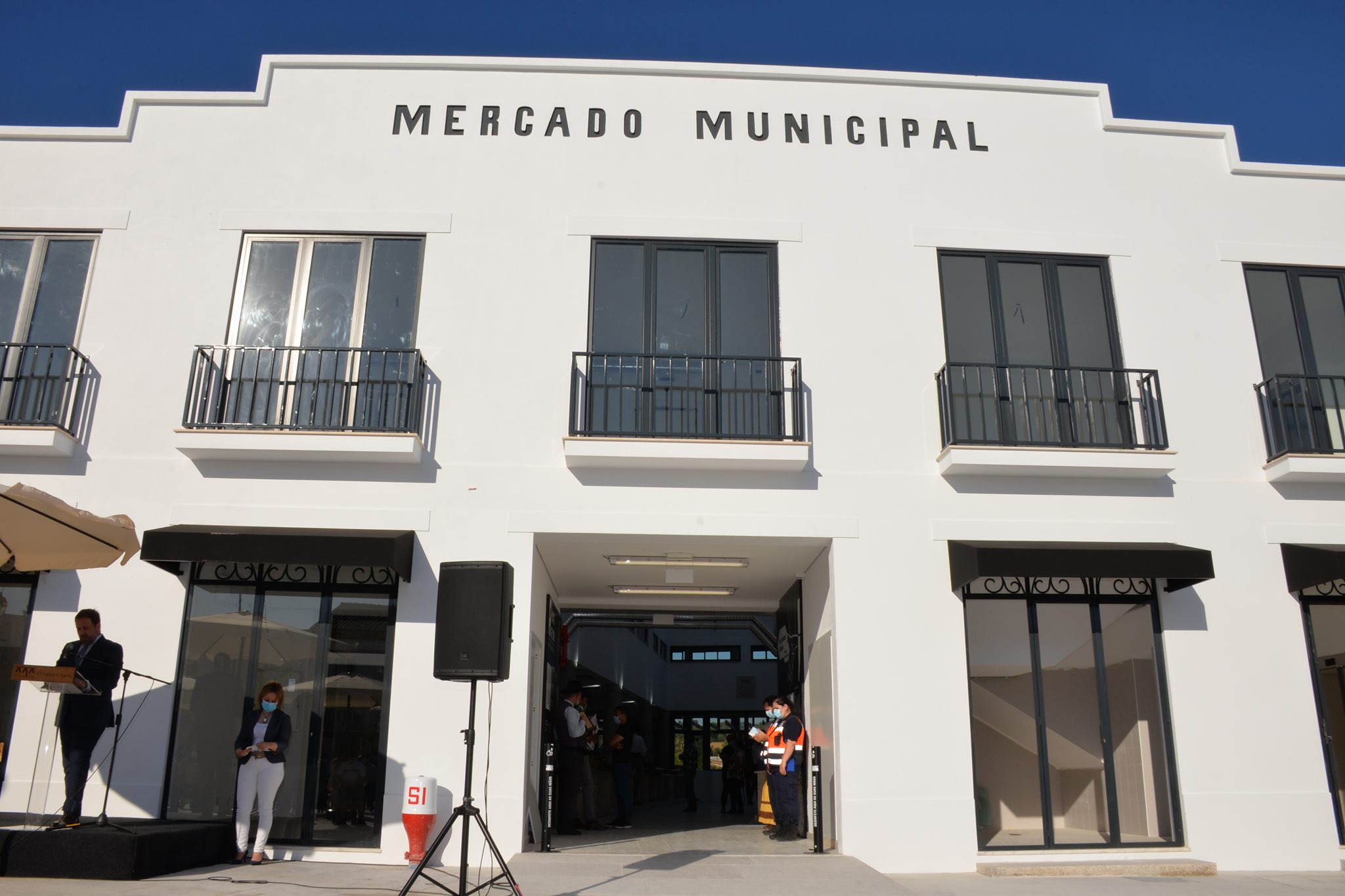 Inauguração do Mercado Municipal