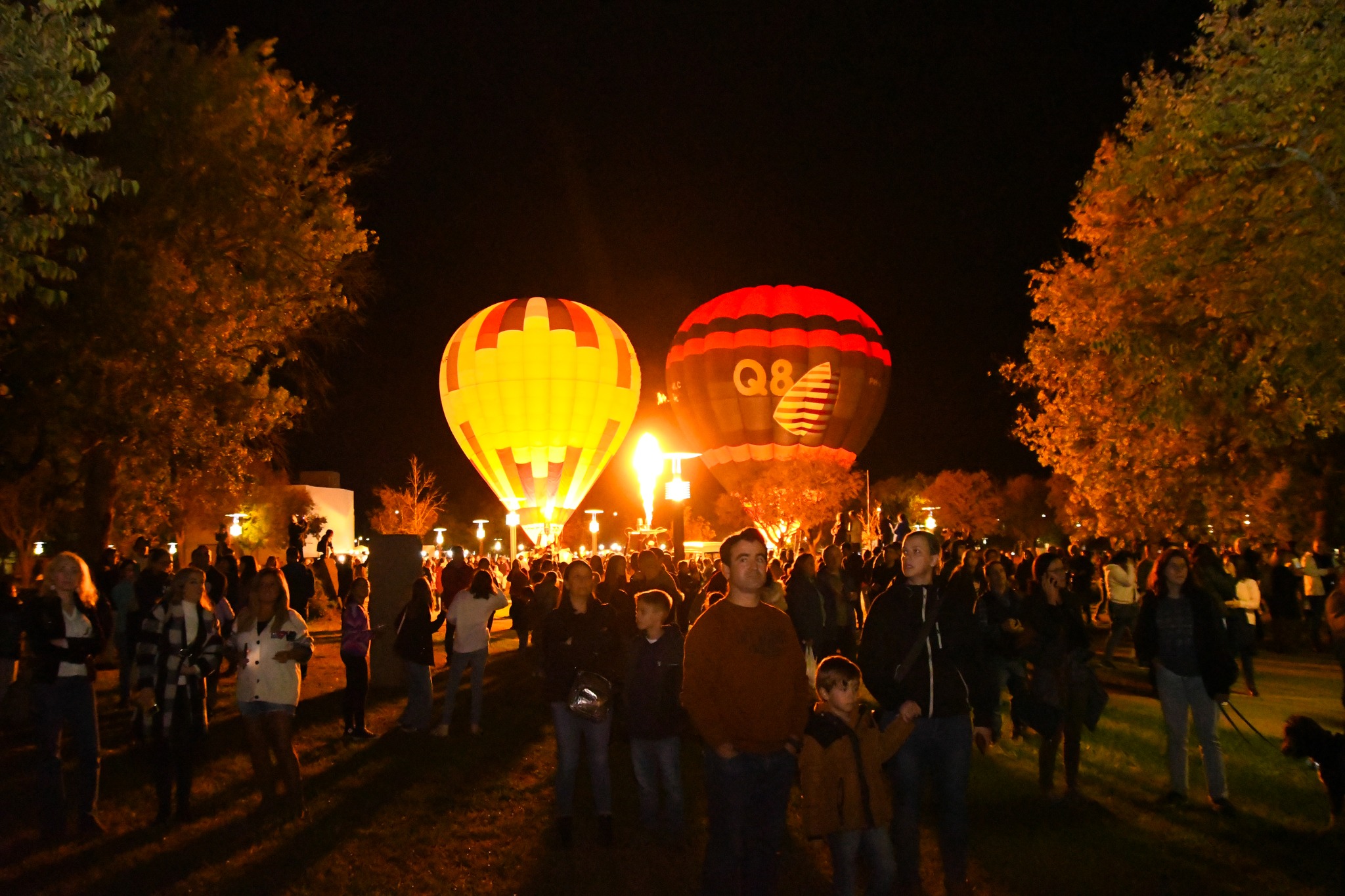 Night Glow no Campo da Restauração