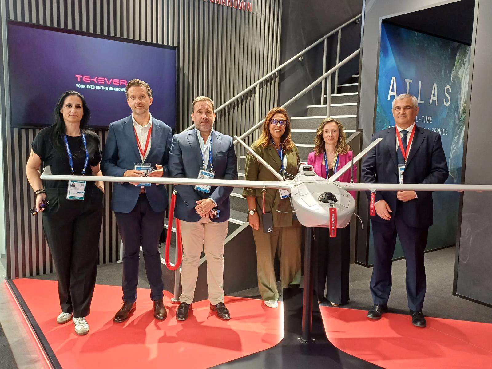 Ponte de Sor Presente no Paris Air Show