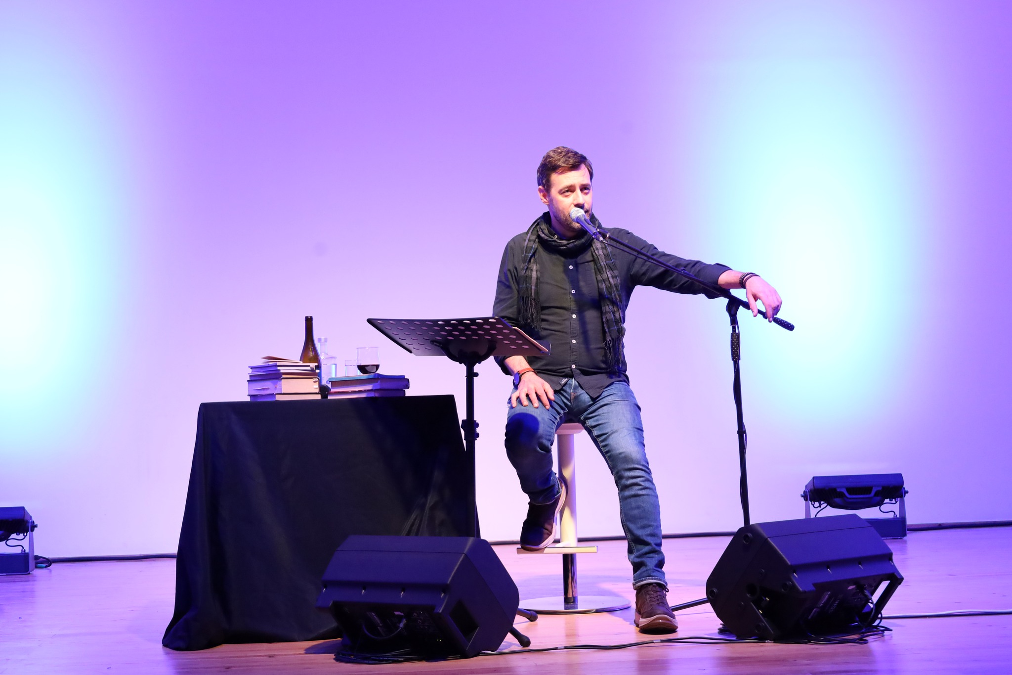 Poesia Com Pedro Lamares no Centro de Artes e Cultura