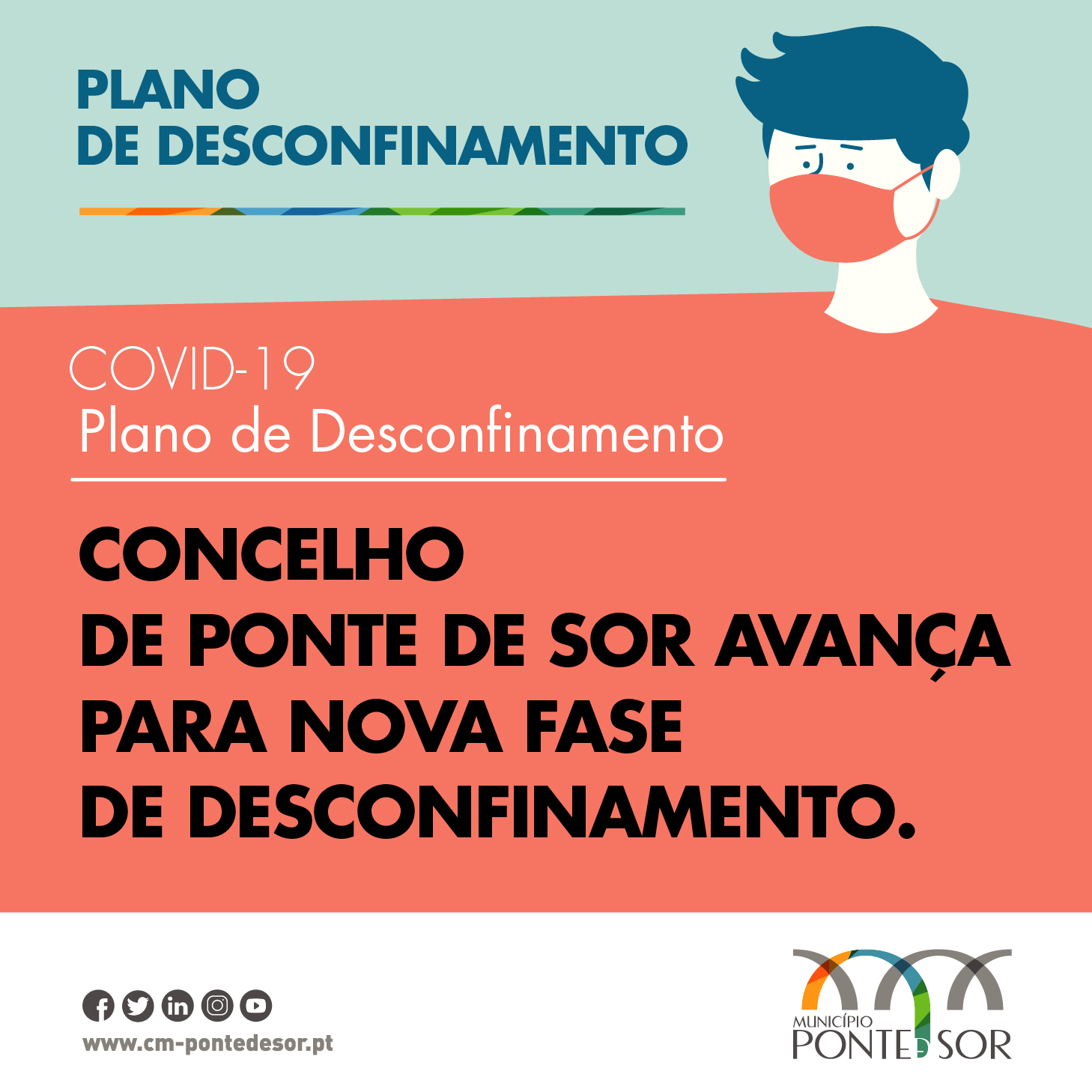 4ª Fase do Plano de Desconfinamento inicia-se amanhã!